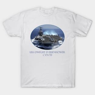 USS Dwight D Eisenhower CVN-70 T-Shirt